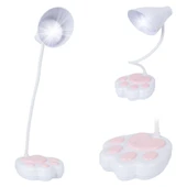 Powermaster JF-1623 20 LED'li 2.5 Watt Şarjlı Esnek Masa Lambası (OM-114) - Dokunmatik Ve USB Şarjlı - 1