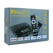 Magbox Magroid Transformers 32 GB HDD 4 GB Ram Bluetooth 5G Wifi Ses Komut Kumandalı Android TV Box - 3