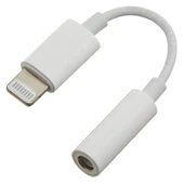 Powerway AC03 Lightning TO 3.5Mm Stereo AUX Kulaklık Jack Çevirici Kablo (90Mm) - 1