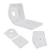 HBF J5000 Dış Mekan Kamera Montaj Kutusu Kare Buat Ve Taban - 1