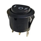 Powermaster PM-31598 Yuvarlak Anahtar Üç Konumlu 1.0.2 Işıksız - 1