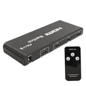 Fully G-538H 3 Giriş 1 Çıkış Hdmi Switcher Toplayıcı Metal Kasa Adaptörlü - 1