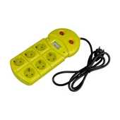 Vea VE-970B 6'Lı 1.5 Metre Grup Priz - 3