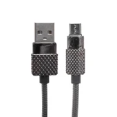 Powermaster Metal Yaylı 3 Amper Micro USB Şarj Ve Data Kablosu - 1