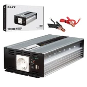 S-Link SL-1500W Dc12v-Ac230v 1500W İnverter - 1