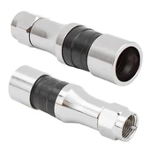 Erkek Sıkmalı RG11 F Konnektör Compressıon CTF111 Boğazlı İğneli - 1