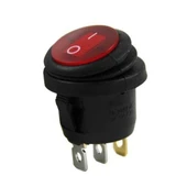 IC-131W Yuvarlak 220 Volt Işıklı Su Geçirmez On/Off Anahtar thumbnail 1