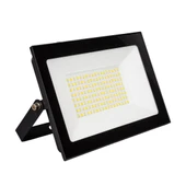 Powermaster PM-22587 100 Watt - 220 Volt 6500K IP66 150* Işık Açısı Siyah Slim Kasa Led Projektör - 1