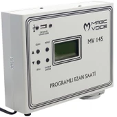 Magicvoice MV-145 3 Hocalı Programlı Duvar Tipi Ezan Saati - 1