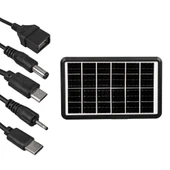 Powermaster ZO-710 6 Volt 1.33 Amper 8 Watt Güneş Enerjili Şarj Cihazı Solar Panel - 1