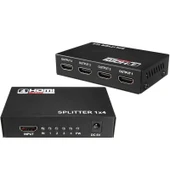 Fully G-538G 1.4V 1080P 3D 4 Portlu HDMI Splitter Dağıtıcı - 1