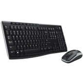Logitech MK270 Kablosuz Klavye Set Mm Q Tr Siyah - 2