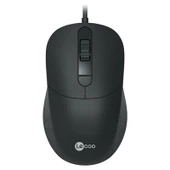 Lenovo Lecoo MS102 800/1200/1600 DPI 4 Tuşlu USB Kablolu Optik Mouse - 1