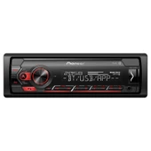 Pioneer MVH-S320BT USB-FM-AUX-MP3 Bluetooth'lu Mekaniksiz Oto Teyp 4X50 Watt - 1
