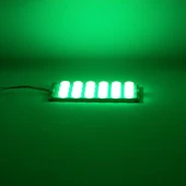 Powermaster 12 Volt 6 Watt Yeşil 18 Ledli 2'Li Paket Yanıp Sönen Modül Led - 2