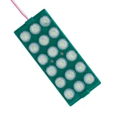 Powermaster 12 Volt 6 Watt Yeşil 18 Ledli 2'Li Paket Yanıp Sönen Modül Led - 1