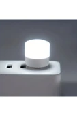 Ayver TAŞINABİLİR MİNİ USB LED BEYAZ IŞIK TASARRUFLU USB KİTAP OKUMA,MASA,GECE LAMBASI LAMBASI 1 ADET - 1