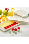 Ayver PLASTLİFE 33 GÖZLÜ BİLYE KÜRE MODEL PLASTİK KAPAKLI MEYBUZ BUZ KALIBI - 1