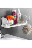 Ayver PLASTİK ÇOK AMAÇLI FİL MODEL YAPIŞKANLI DÜZENLEYİCİ RAF BANYO MUTFAK RAFI 34X14 - 3