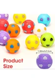 Ayver 2 ADET FUTBOL TOPU ŞEKİLLİ PLASTİK STRES ÇARKI OYUNCAK FİDGET SPINNER 2'Lİ thumbnail 2