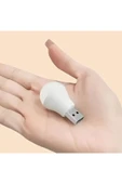 Ayver TAŞINABİLİR MİNİ USB LED SARI GÜN IŞIĞI TASARRUFLU USB KİTAP OKUMA GECE LAMBASI-MASA LAMBASI 1 ADET - 3