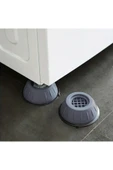 Ayver 4'LÜ PLASTİK VANTUZLU ÇAMAŞIR BULAŞIK MAKİNASI KAYDIRMAZ TİTREŞİM ÖNLEYİCİ - 1