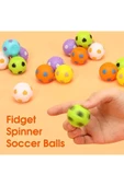 Ayver 2 ADET FUTBOL TOPU ŞEKİLLİ PLASTİK STRES ÇARKI OYUNCAK FİDGET SPINNER 2'Lİ thumbnail 3