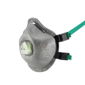Zagor 7007 FFP2 NR D Aktif Karbonlu Ventilli Konik Toz Maskesi - 1