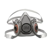3M 6000 Serisi Yeniden Kullanılabilir Yarım Yüz Solunum Maskesi, 6100,6200,6300 thumbnail 1
