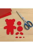 50x70 Keçe Tabaka Kırmızı 10'lu Paket - 1