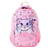 Muggle 2 Bölmeli Sweet And Sparkly Okul Sırt Çantası Pembe (MU-5796) - 1
