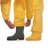 Dupont Tychem® 2000 C Fermuarlı ve Yapışkanlı Kimyasal Koruyucu Tulum thumbnail 3