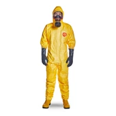 Dupont Tychem® 2000 C Fermuarlı ve Yapışkanlı Kimyasal Koruyucu Tulum thumbnail 6