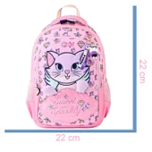 Muggle 2 Bölmeli Sweet And Sparkly Okul Sırt Çantası Pembe (MU-5796) - 2