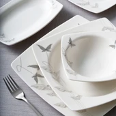 GÜRAL PORSELEN Caroline 54 Parça 12 Kişilik Yemek Takımı 67131 thumbnail 2