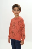 Toontoy Erkek Çocuk Komple Ayı Baskılı Sweatshirt - 1