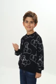 Toontoy Erkek Çocuk Komple Ayı Baskılı Sweatshirt - 6