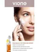 vione 2 Adet Yüz Temizleme Köpüğü 150ml Aydınlatıcı Besleyici Özel Fırçalı - 3