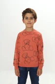 Toontoy Erkek Çocuk Komple Ayı Baskılı Sweatshirt - 2