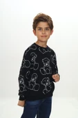 Toontoy Erkek Çocuk Komple Ayı Baskılı Sweatshirt - 7