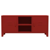TV Ünitesi Metal Kitaplık Dolabı Metal TV Sehpası 120CM - 5