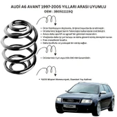 Standart Yay ST102007R - 1997-2005 Audi A6 Avant Arka Helezon Yay Takımı - 2 Adet - 1