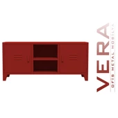 TV Ünitesi Metal Kitaplık Dolabı Metal TV Sehpası 120CM - 1