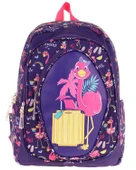 Kaukko Kids Okul Sırt Çantası Leather Flamingo L5223 thumbnail 1