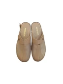 Esem 3523 Vizon Hakiki Deri Kadın Sabo Terlik thumbnail 5