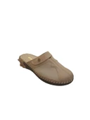 Esem 3523 Vizon Hakiki Deri Kadın Sabo Terlik thumbnail 1