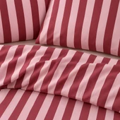 Tabu Home Ranforce Bordo Tek Kişilik Nevresim Seti thumbnail 3