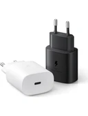 FQX 25W Type-C adaptör + 1m Type-C PD hızlı şarj kablosu siyah thumbnail 4