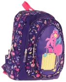 Kaukko Kids Okul Sırt Çantası Leather Flamingo L5223 thumbnail 2