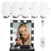 SGE 10 LED AMPUL AYARLANABİLİR MAKYAJ AYNA IŞIĞI - 2